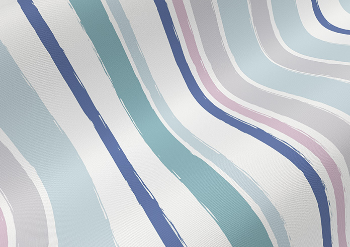 Coastal Stripe, Whitley - Twist&Fit Roller Blind - Image 4